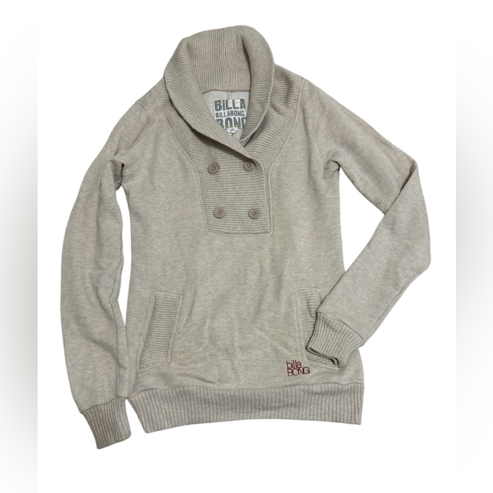 Billabong Women’s Sweater Beige Size small